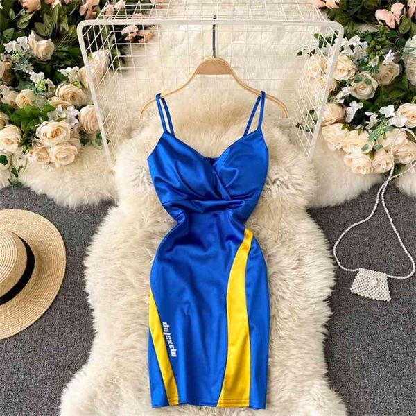 nightclub women's fashion sleeveless v neck contrast color splicing package hip mini dress clothes vestidos r732 210527, Black;gray
nightclub women's fashion sleeveless v neck contrast color splicing package hip mini dress clothes vestidos r732 210527, Black;gray