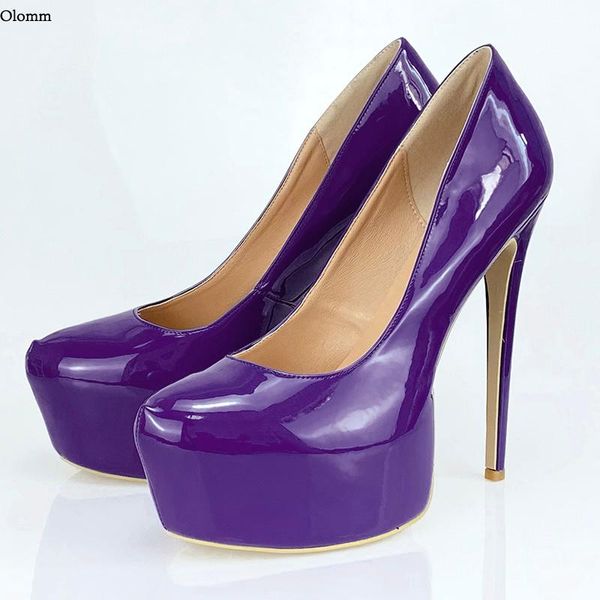 dress shoes olomm handmade women platform pumps stiletto heels round toe gorgeous 7 colors club wear us size 5-20, Black
dress shoes olomm handmade women platform pumps stiletto heels round toe gorgeous 7 colors club wear us size 5-20, Black