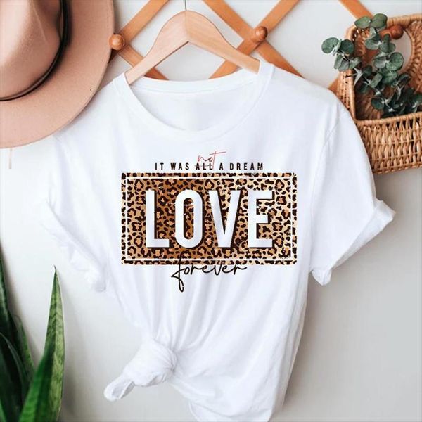 fashion leopard letter 90s printing womens t shirts clothing short sleeve tshirts clothes graphic lady print female tee shirt, White
fashion leopard letter 90s printing womens t shirts clothing short sleeve tshirts clothes graphic lady print female tee shirt, White
