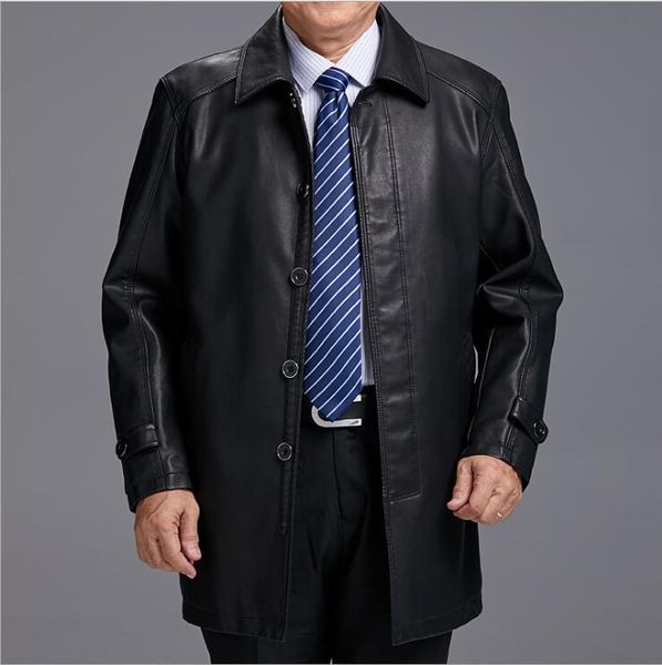 men's fur & faux autumn mens leather jacket motorcycle coat men jackets plus velvet thicken single-breasted clothes jaqueta de couro fa, Black
men's fur & faux autumn mens leather jacket motorcycle coat men jackets plus velvet thicken single-breasted clothes jaqueta de couro fa, Black
