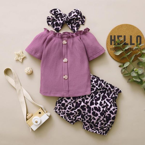 clothing sets spring autumn children 3pcs baby girls infant set leopard shorts outfits headbands baby's, White
clothing sets spring autumn children 3pcs baby girls infant set leopard shorts outfits headbands baby's, White