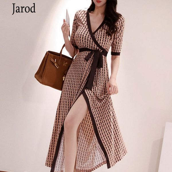 summer korea v-neck maxi dress women's high waist sashes vintage print split casual long dress vestidos 210518, Black;gray
summer korea v-neck maxi dress women's high waist sashes vintage print split casual long dress vestidos 210518, Black;gray
