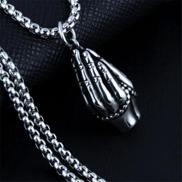 religious faith stainless steel silver color necklace both hands prayer pendant jewelry vintage accessories gifts necklaces
religious faith stainless steel silver color necklace both hands prayer pendant jewelry vintage accessories gifts necklaces