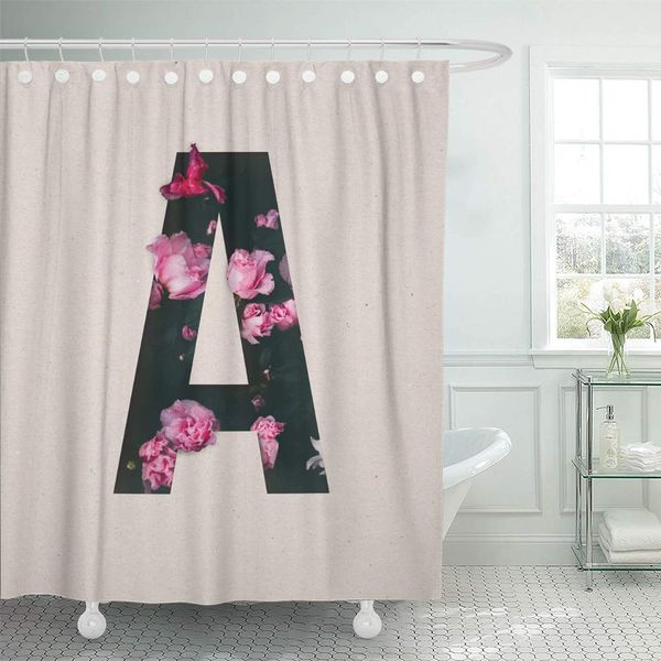 shower curtain unique letter alphabet made of real blooming flowers shower curtains sets with 12 hooks 60 x 72 inches waterproof
shower curtain unique letter alphabet made of real blooming flowers shower curtains sets with 12 hooks 60 x 72 inches waterproof