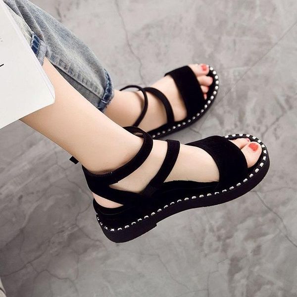 sandals rimocy ankle strap platform women fashion bordered thick bottom non-slip walking shoes woman summer street series sandal, Black
sandals rimocy ankle strap platform women fashion bordered thick bottom non-slip walking shoes woman summer street series sandal, Black