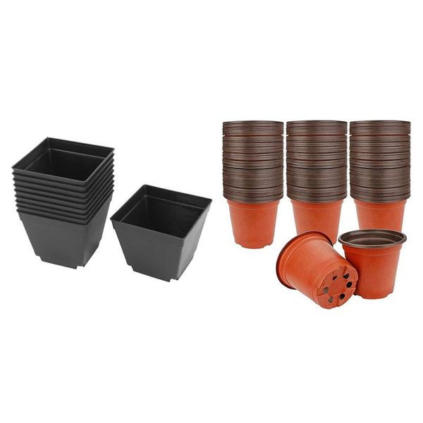 planters & pots 30 pack 4inch black square plastic plant with 130 6-inch nursery
planters & pots 30 pack 4inch black square plastic plant with 130 6-inch nursery