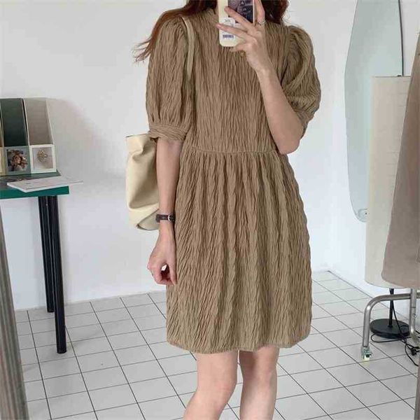 french sweet loose arrival high waist femme girls chic all match fashion mini dresses brief vestidos 210525, Black;gray
french sweet loose arrival high waist femme girls chic all match fashion mini dresses brief vestidos 210525, Black;gray