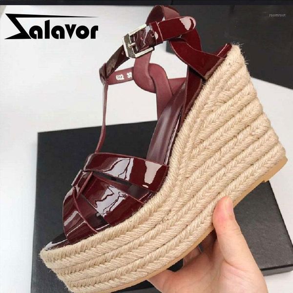 dress shoes zalavor women sandals genuine leather high platform wedges summer fashion party footwear size 34-411, Black
dress shoes zalavor women sandals genuine leather high platform wedges summer fashion party footwear size 34-411, Black