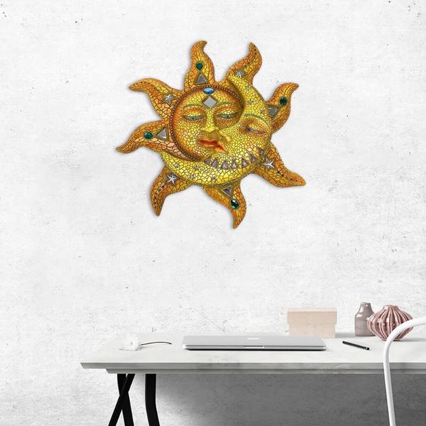 decorative objects & figurines celestial sun moon metal wall art craft waterproof durable home hanging decoration creative adornment
decorative objects & figurines celestial sun moon metal wall art craft waterproof durable home hanging decoration creative adornment