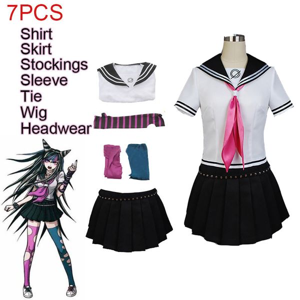 theme costume 7pcs ibuki mioda cosplay custome dangan ronpa 2 goodbye despair shirt dress long wig school girl jk uniform skirt set hallowee, Black;red
theme costume 7pcs ibuki mioda cosplay custome dangan ronpa 2 goodbye despair shirt dress long wig school girl jk uniform skirt set hallowee, Black;red