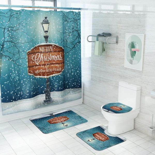 shower curtains christmas decor waterproof curtain snowflake cartoon print bathroom non-slip bath mat toilet seat sushion carpet home set
shower curtains christmas decor waterproof curtain snowflake cartoon print bathroom non-slip bath mat toilet seat sushion carpet home set
