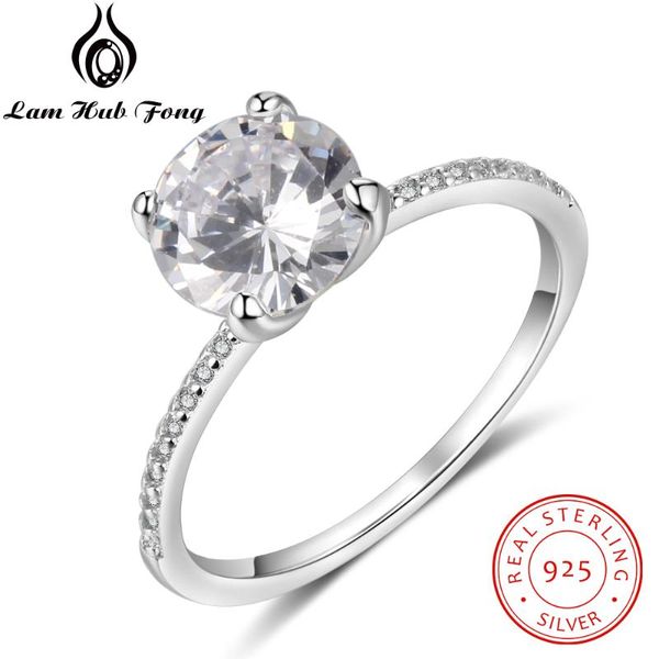 cluster rings luxury solid 925 sterling silver ring for women round cz finger wedding band engagement gift fine jewelry (lam hub fong), Golden;silver
cluster rings luxury solid 925 sterling silver ring for women round cz finger wedding band engagement gift fine jewelry (lam hub fong), Golden;silver