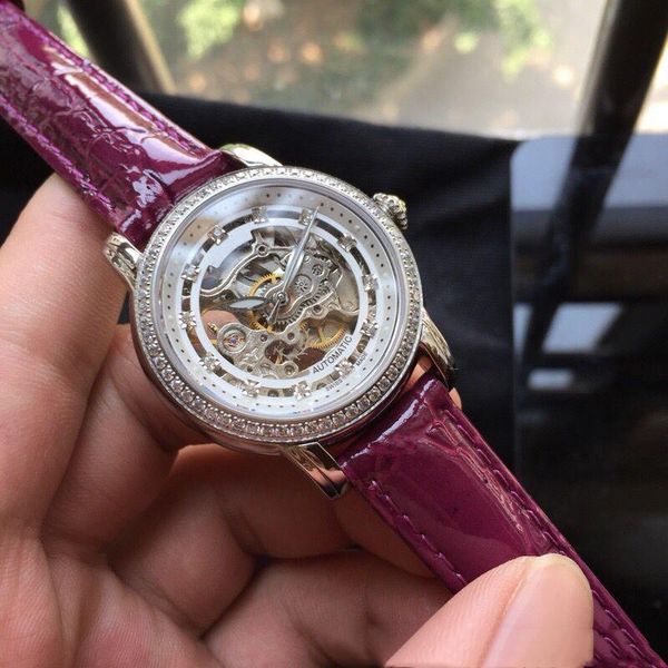 fashion unique luxury business woman watch automatic mechanical personality classic brand female clock gift ms wristwatches, Slivery;brown
fashion unique luxury business woman watch automatic mechanical personality classic brand female clock gift ms wristwatches, Slivery;brown