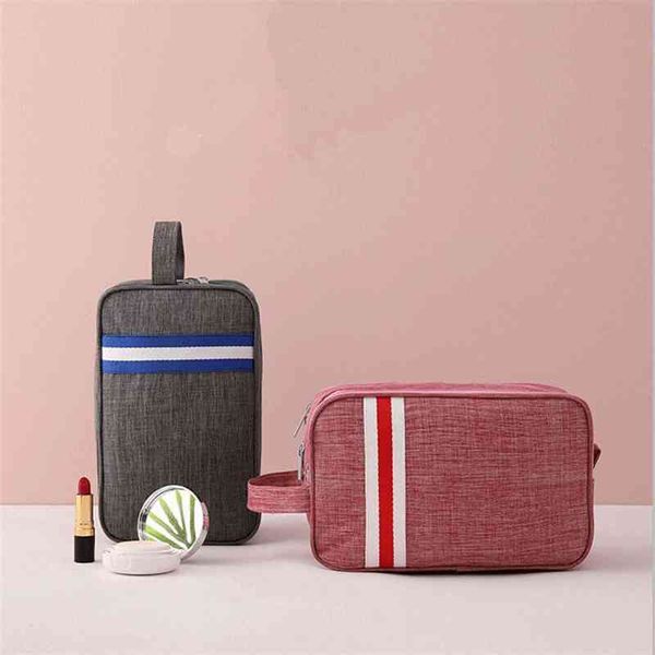 korean men's business dry and wet separation travel wash set storage bag
