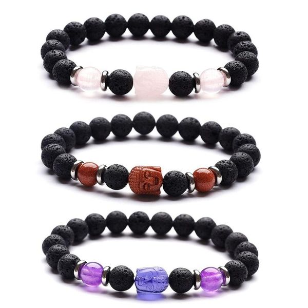 yoga chakra natural stone buddha beads strand bracelet tiger eye amethyst crystal lava rock oil diffuser bracelets for women men fashion jew, Black
yoga chakra natural stone buddha beads strand bracelet tiger eye amethyst crystal lava rock oil diffuser bracelets for women men fashion jew, Black