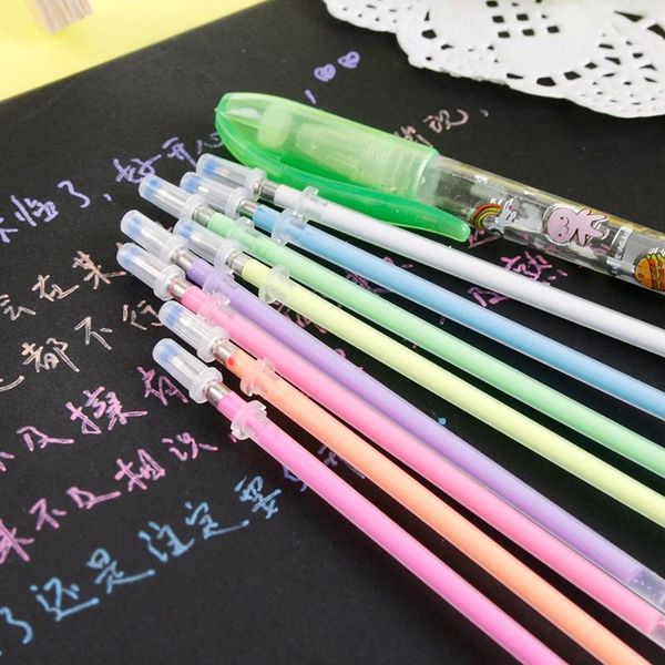 gel pens 1 pen and 8 refill/set colorful diy decoration for color set korean stationery school kawaii learning supplies
gel pens 1 pen and 8 refill/set colorful diy decoration for color set korean stationery school kawaii learning supplies