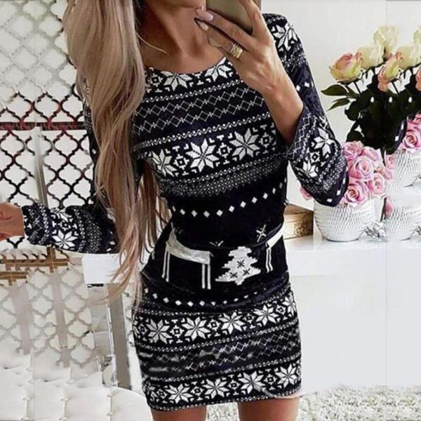 casual dresses christmas snowflake elk print dress women 2021 autumn winter elegant long sleeve lady fashion slim mujer#10, Black;gray
casual dresses christmas snowflake elk print dress women 2021 autumn winter elegant long sleeve lady fashion slim mujer#10, Black;gray