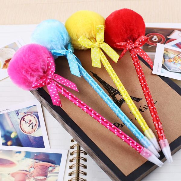 pcs/lot cute lovely fluffy ball ballpoint pen for school statioenry & office supply pens, Blue;orange
pcs/lot cute lovely fluffy ball ballpoint pen for school statioenry & office supply pens, Blue;orange