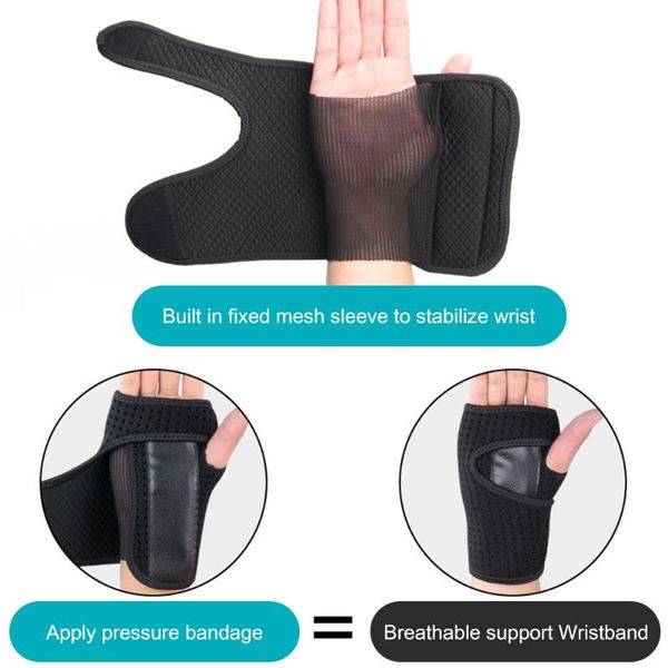 arthritis sprain band belt carpal wrist brace support splint protectors for effective working-out accessories, Black;red
arthritis sprain band belt carpal wrist brace support splint protectors for effective working-out accessories, Black;red