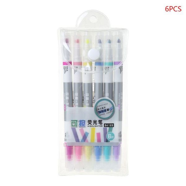 highlighters 6pcs/set erasable highlighter pen marker pastel liquid chalk fluorescent pencil drawing, Black;red
highlighters 6pcs/set erasable highlighter pen marker pastel liquid chalk fluorescent pencil drawing, Black;red