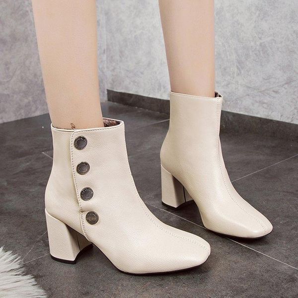boots short women 2021 fashion warm square toe thick heel high heels plus velvet, Black
boots short women 2021 fashion warm square toe thick heel high heels plus velvet, Black