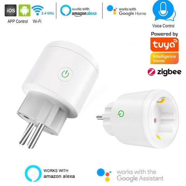 smart power plugs tuya zigbee wifi eu plug 16a adapter wireless remote voice control home fire retardant for google alexa socket
smart power plugs tuya zigbee wifi eu plug 16a adapter wireless remote voice control home fire retardant for google alexa socket
