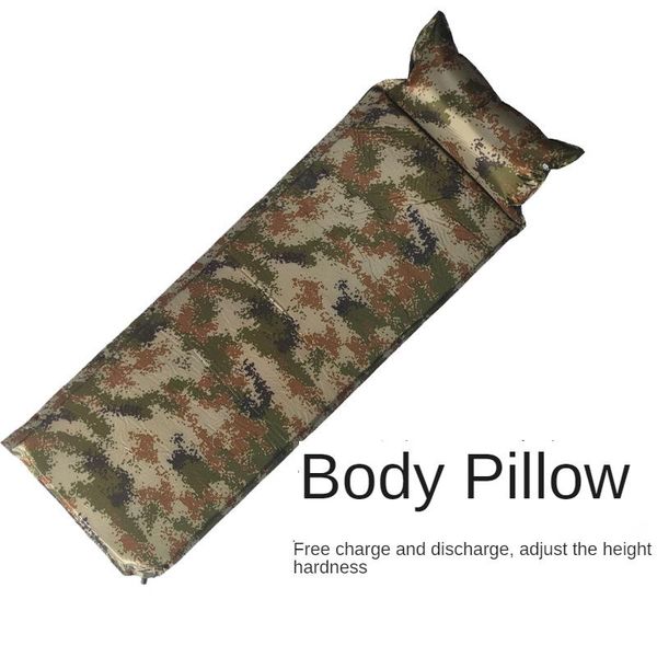 outdoor pads camping automatic inflatable mattress camouflage with pillow suture moisture-proof pad lunch break
outdoor pads camping automatic inflatable mattress camouflage with pillow suture moisture-proof pad lunch break