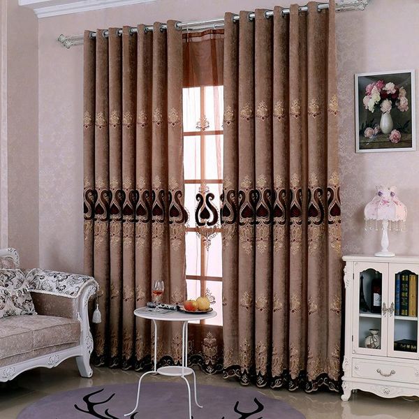 curtain & drapes 2021 high-end european-style chenille embroidered blackout curtains for living room, bedroom, study room customized
curtain & drapes 2021 high-end european-style chenille embroidered blackout curtains for living room, bedroom, study room customized
