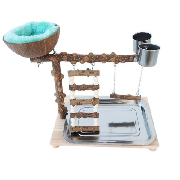 other bird supplies parrots playground with tray activity center wood perch gym stand 2 stainless steel feeder cups coconut shelldrowship
other bird supplies parrots playground with tray activity center wood perch gym stand 2 stainless steel feeder cups coconut shelldrowship