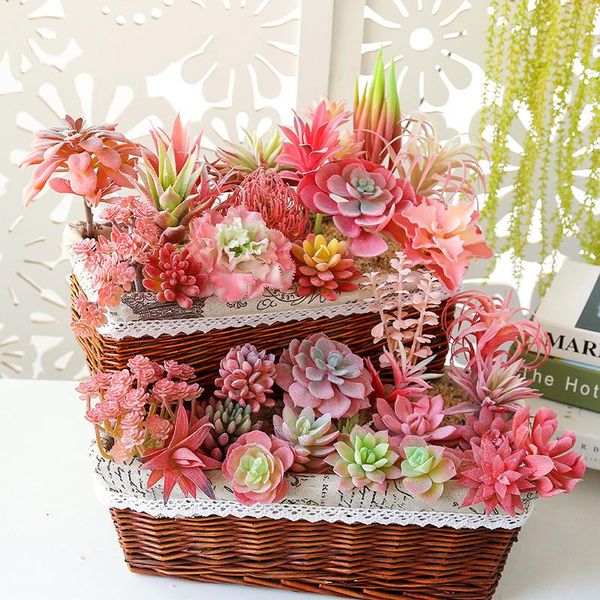 artificial plants red mini succulents for wedding home garden office living room decoration decorative fake flowers & wreaths
artificial plants red mini succulents for wedding home garden office living room decoration decorative fake flowers & wreaths