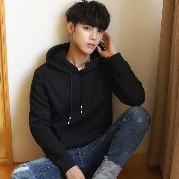 brand men's hoodies sweatshirts solid color long sleeve casual hooded pullover for male velvet hoodie sweatshirt kg-195, Black
brand men's hoodies sweatshirts solid color long sleeve casual hooded pullover for male velvet hoodie sweatshirt kg-195, Black