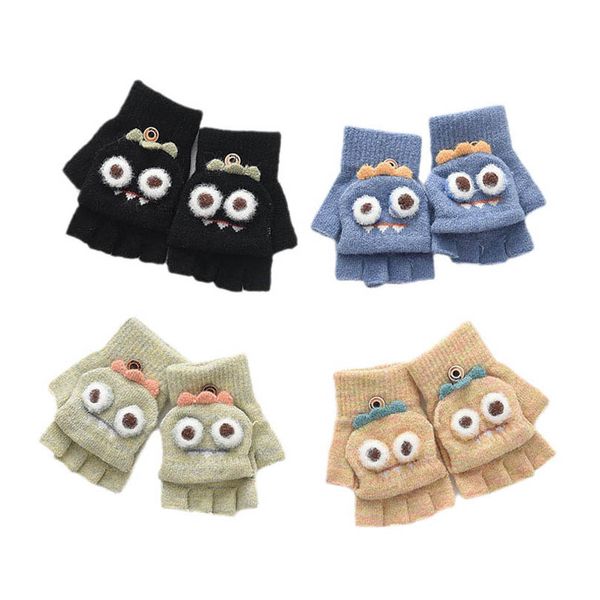 children fingerless gloves fashion knitted boys accessories cartoon dinosaur warm half five-finger flip girls baby toddler 3-6 years b9079, White
children fingerless gloves fashion knitted boys accessories cartoon dinosaur warm half five-finger flip girls baby toddler 3-6 years b9079, White
