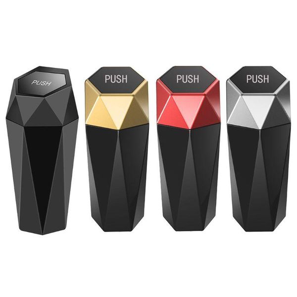 other interior accessories r2lc car rubbish bin eco-friendly plastic auto trash can garbage storage holder with lid diamond design for t.u.k
other interior accessories r2lc car rubbish bin eco-friendly plastic auto trash can garbage storage holder with lid diamond design for t.u.k