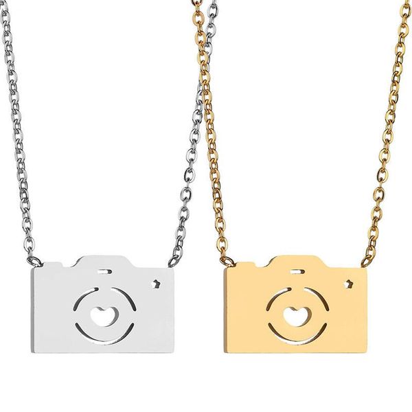 pendant necklaces 2021 stainless steel necklace for women man camera lover's gold silver color engagement jewelry
pendant necklaces 2021 stainless steel necklace for women man camera lover's gold silver color engagement jewelry