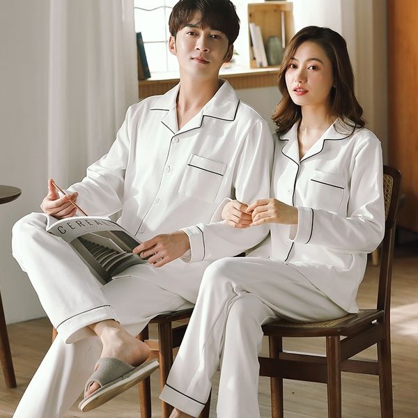 winter couple pajamas 100% cotton bedroom sleepwear for women and men pijamas mujer dormir home clothes pj cotton pyjamas femme 210320, Black;red
winter couple pajamas 100% cotton bedroom sleepwear for women and men pijamas mujer dormir home clothes pj cotton pyjamas femme 210320, Black;red