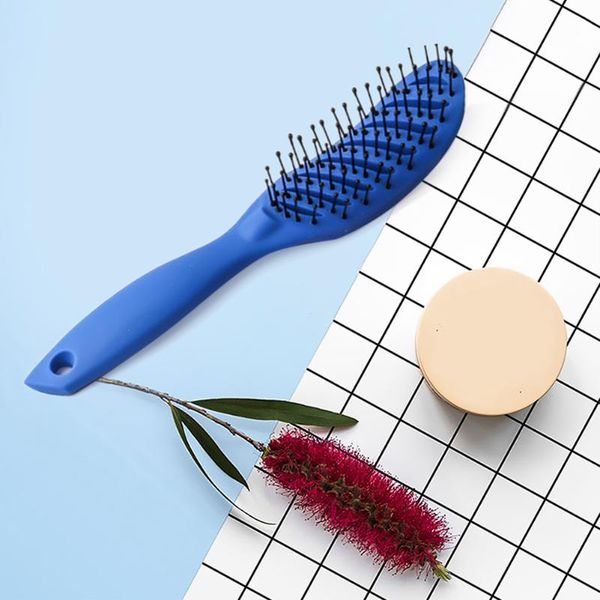 curved anti-static hair massage comb wet dry dual-use home salon styling brush brushes girls ponytail, Silver
curved anti-static hair massage comb wet dry dual-use home salon styling brush brushes girls ponytail, Silver