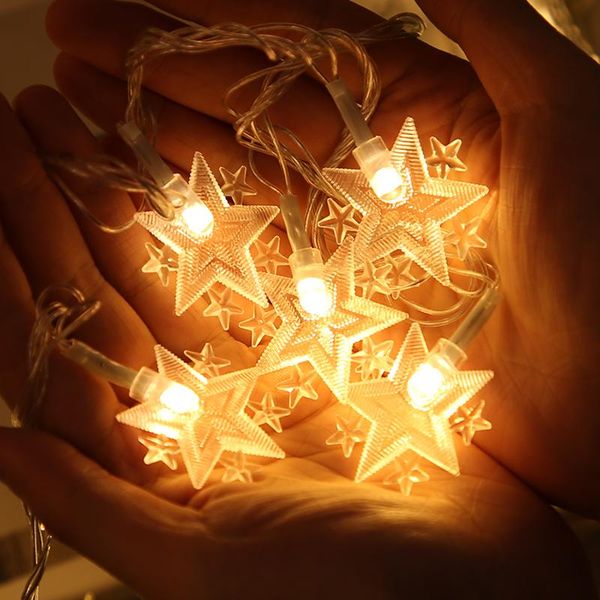 star lights chain twinkle garlands fairy string for wedding party christmas tree year garden decoration led strings
star lights chain twinkle garlands fairy string for wedding party christmas tree year garden decoration led strings