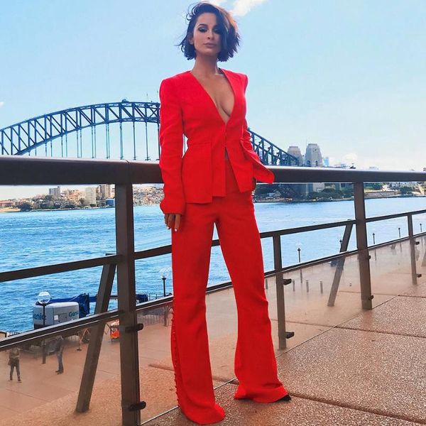 dressbird winter woman set deep v neck red long sleeve coat&pants 2 two pieces night out clubwear runway women sets women's piece pants, White
dressbird winter woman set deep v neck red long sleeve coat&pants 2 two pieces night out clubwear runway women sets women's piece pants, White