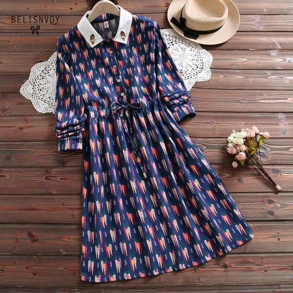 casual dresses preppy style autumn women dress turn-down collar carrot embroidery lace up vestidos de festa long sleeve elegant cute, Black;gray
casual dresses preppy style autumn women dress turn-down collar carrot embroidery lace up vestidos de festa long sleeve elegant cute, Black;gray