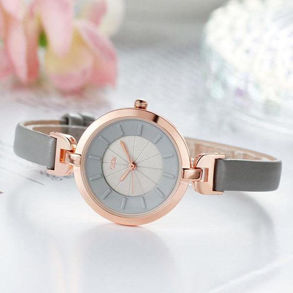 wristwatches small rose gold bangle bracelet watches women leather strap quartz lady fashion casual dress watch waterproof, Slivery;brown
wristwatches small rose gold bangle bracelet watches women leather strap quartz lady fashion casual dress watch waterproof, Slivery;brown