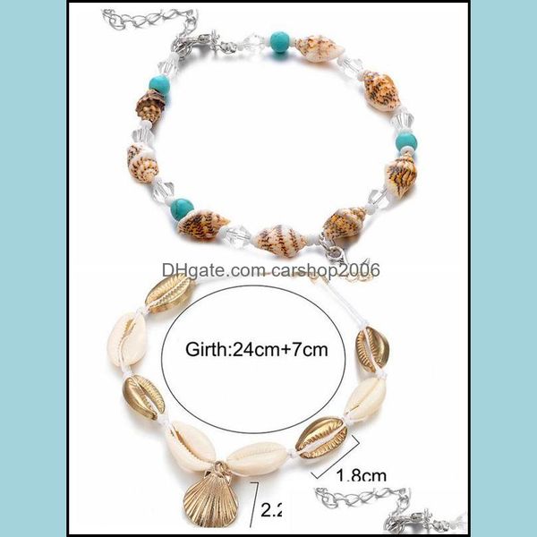 jewelrybeach anklets set chain womens shell starfish mti-layer beaded bohemian handmade drop delivery 2021 7jxbf, Red;blue
jewelrybeach anklets set chain womens shell starfish mti-layer beaded bohemian handmade drop delivery 2021 7jxbf, Red;blue