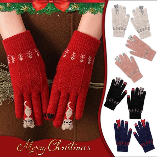 five fingers gloves women' winter touch screen thicken warm knitted stretch cute print full finger outdoor skiing #t3p, Blue;gray
five fingers gloves women' winter touch screen thicken warm knitted stretch cute print full finger outdoor skiing #t3p, Blue;gray