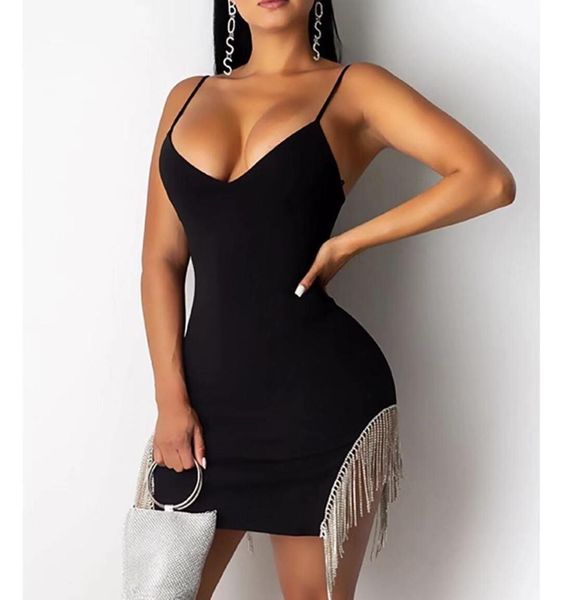 dresses sleeveless black white tassel women summer bandage designer fashion evening party vestido, Black;gray
dresses sleeveless black white tassel women summer bandage designer fashion evening party vestido, Black;gray