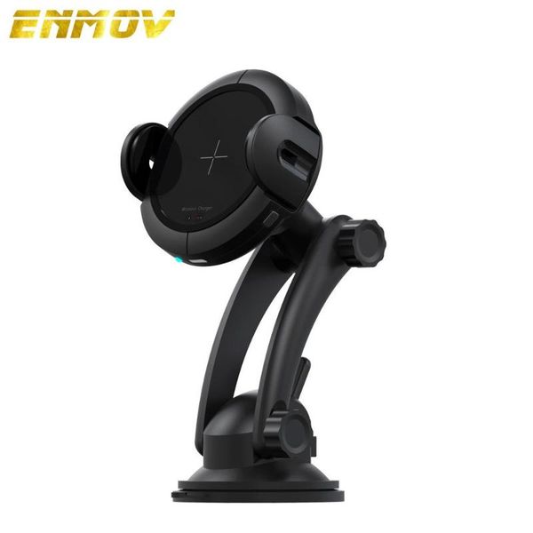 cell phone mounts & holders enmov automatic sensor car holder clamping charger smartphone voiture wireless charging fast qi air vent mount
cell phone mounts & holders enmov automatic sensor car holder clamping charger smartphone voiture wireless charging fast qi air vent mount