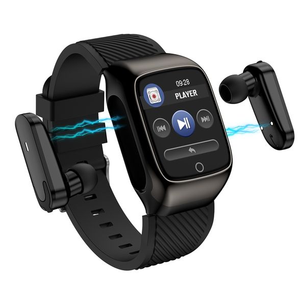2 in 1 smart watch earphone heart rate blood pressure sport s300 smartwatch bracelet with wireless in ear earbuds
2 in 1 smart watch earphone heart rate blood pressure sport s300 smartwatch bracelet with wireless in ear earbuds