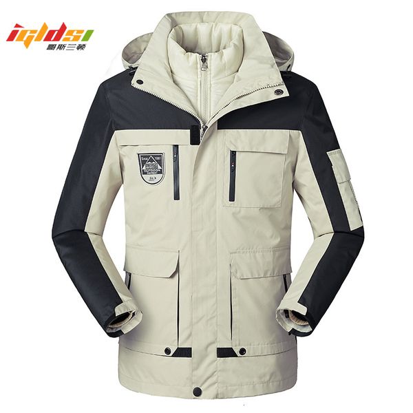 men's winter down jacket 2 in 1 cotton liner outwear thicken warm parka coat patchwork waterproof hood men plus size 5xl, Black
men's winter down jacket 2 in 1 cotton liner outwear thicken warm parka coat patchwork waterproof hood men plus size 5xl, Black
