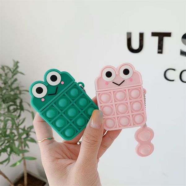 3d cute cartoon pinching frog cases for airpods pro 3 bluetooth wireless earphone protective cover for airpod 2 accessories with key chain
3d cute cartoon pinching frog cases for airpods pro 3 bluetooth wireless earphone protective cover for airpod 2 accessories with key chain