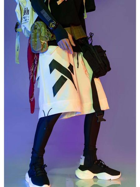 summer drawstring oversized shorts streetwear men letter cargo pockets cotton 2021 men's, White;black
summer drawstring oversized shorts streetwear men letter cargo pockets cotton 2021 men's, White;black