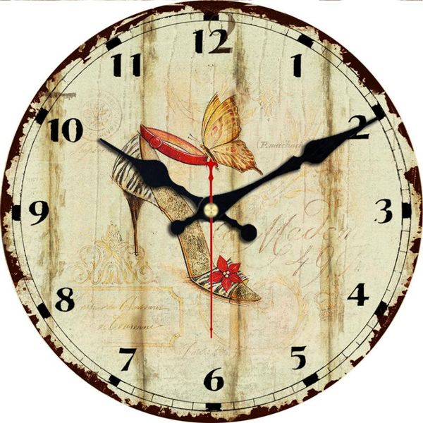 wall clocks beauty butterfly shoes flower high heel wooden clock design silent living room saat home decoration watch
wall clocks beauty butterfly shoes flower high heel wooden clock design silent living room saat home decoration watch