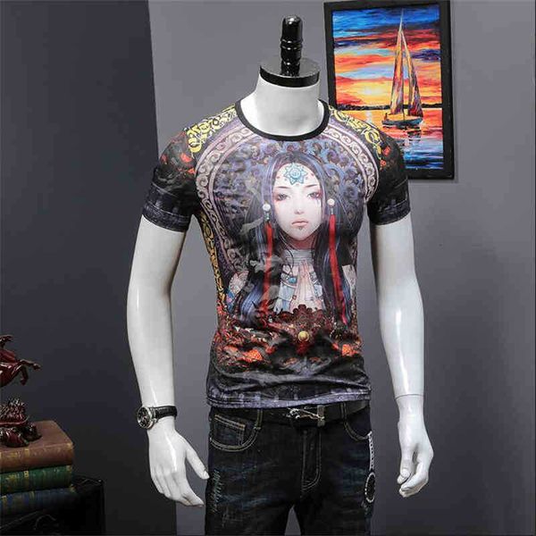men's t-shirts shirs clohing nice prining shir hip hop sreewear slim fi c6f4, White;black
men's t-shirts shirs clohing nice prining shir hip hop sreewear slim fi c6f4, White;black